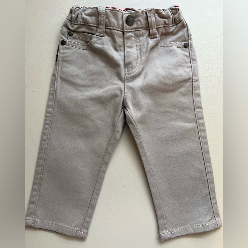 Emporio  Armani Baby Straight-Leg Chino Trousers 9M